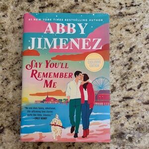 Say You'll Remember Me Book